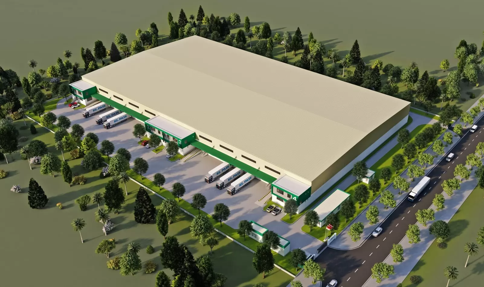 广义SIS B区仓库的设计与施工