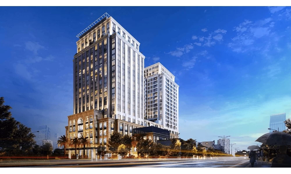 海防HILTON五星级酒店项目建设